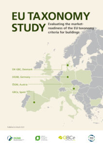 GBCe publica el primer estudio de Taxonomía de la mano de los GBC de Alemania (DGNB), Dinamarca (DK-GBC) y Austria (ÖGNI).